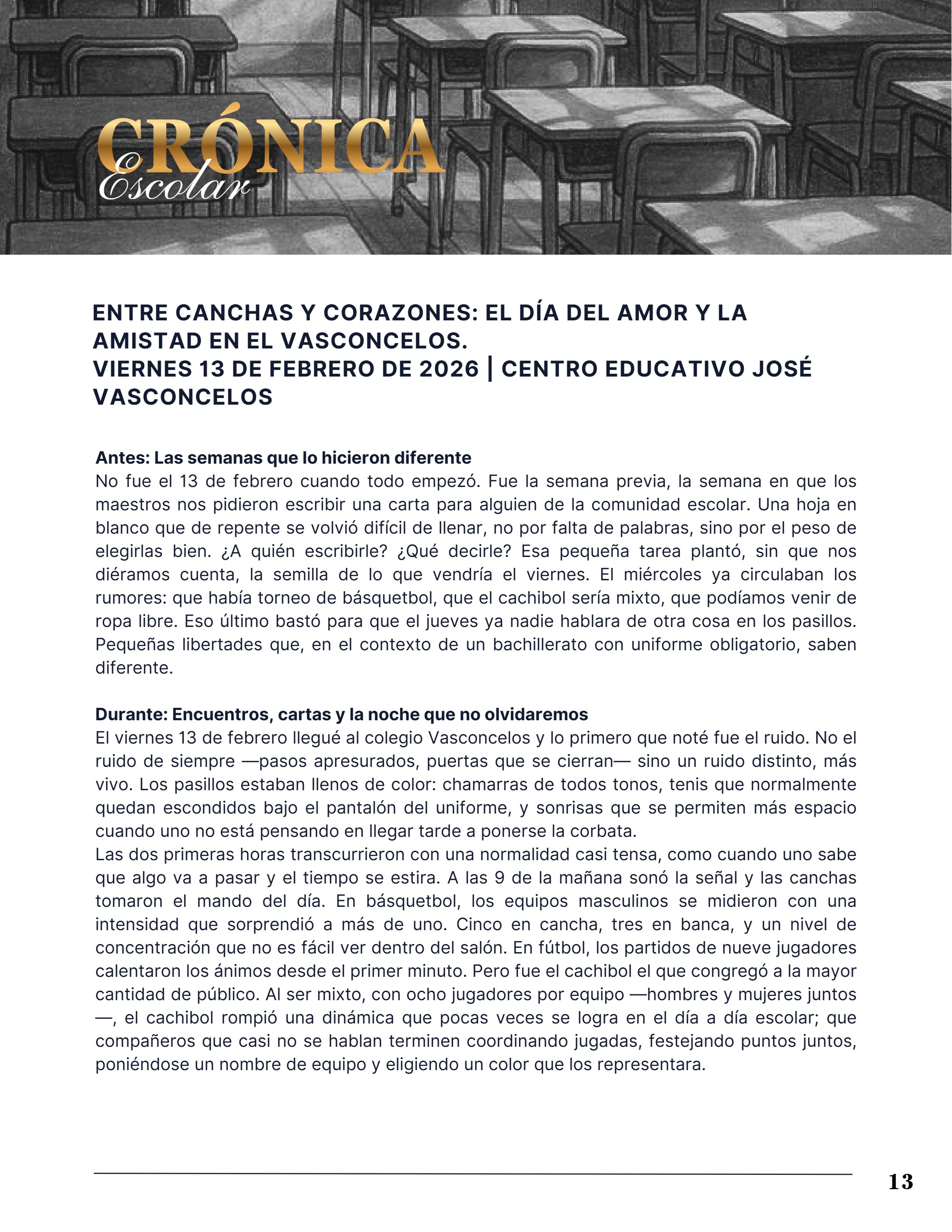 Voces de la Comunidad Vasconcelos — page 16
