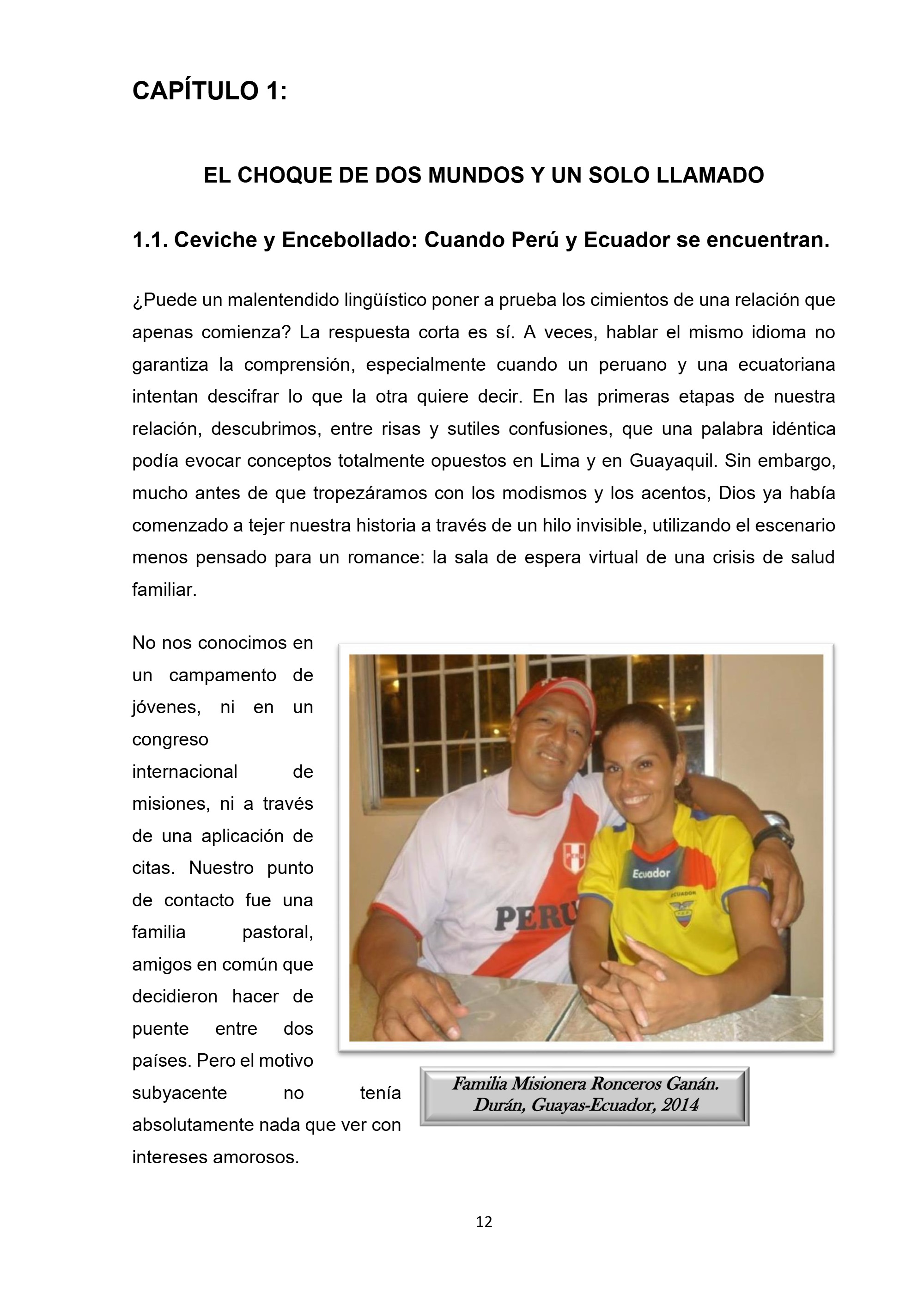 MISIÓN SIN FRONTERAS — page 12