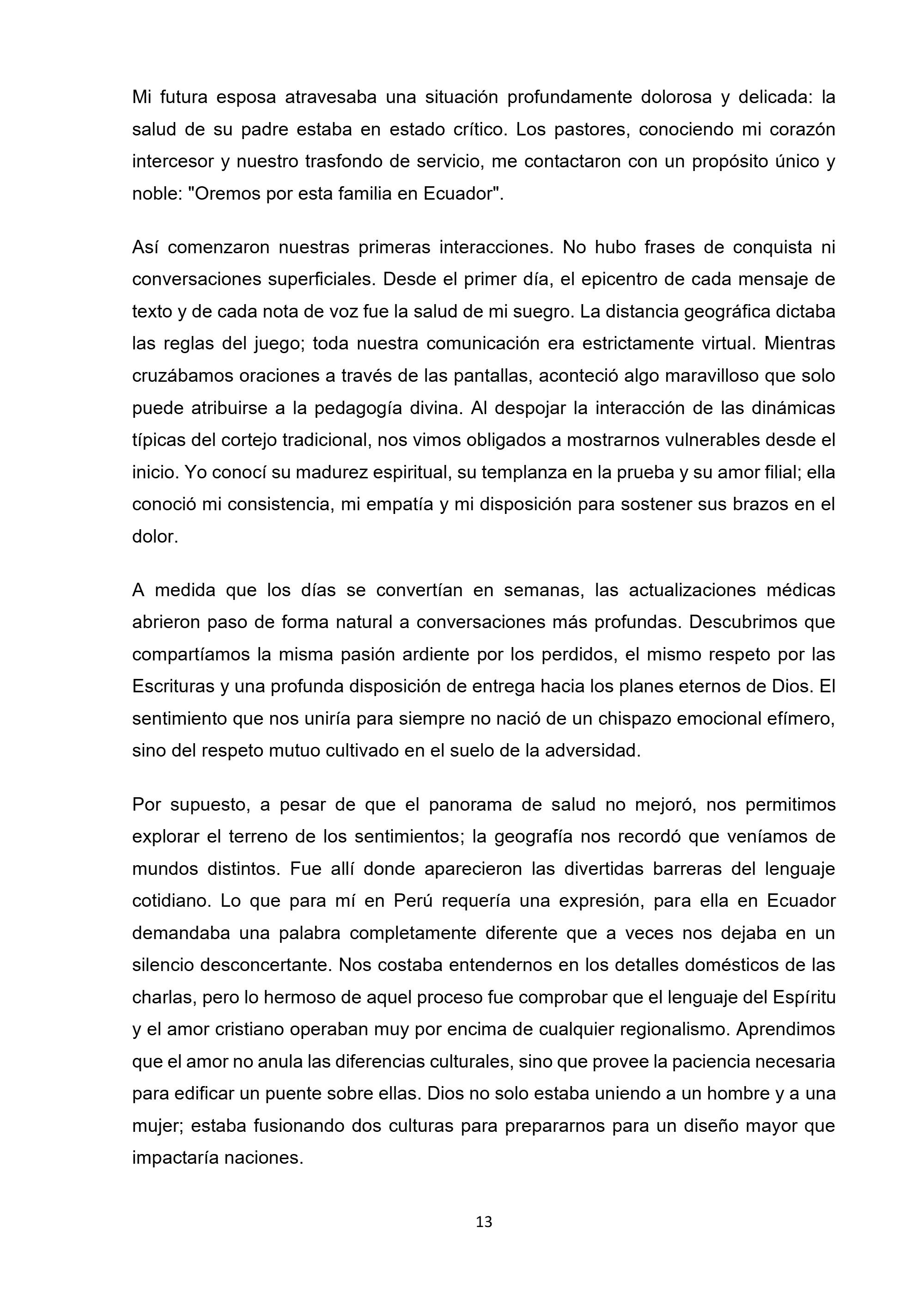 MISIÓN SIN FRONTERAS — page 13