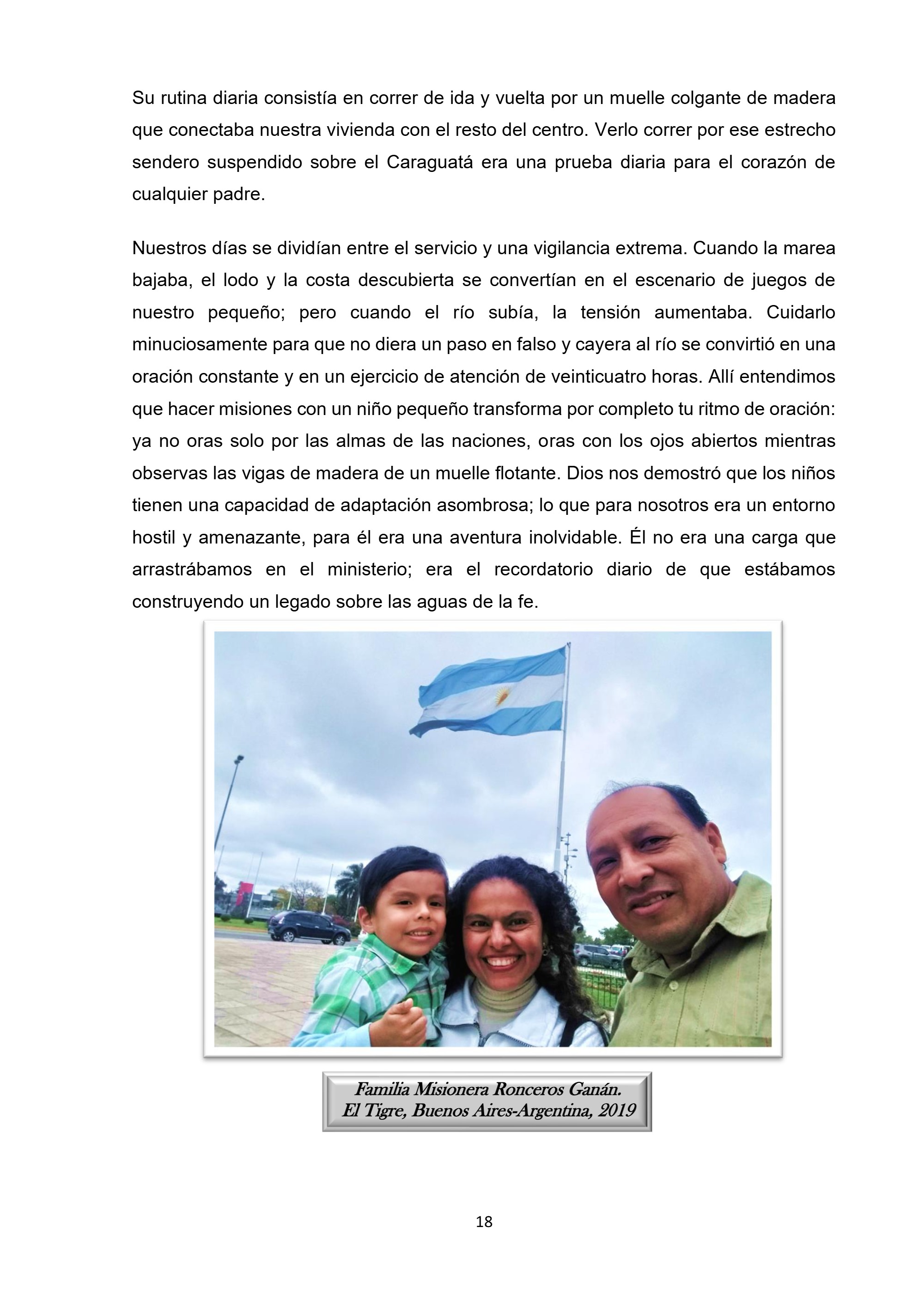 MISIÓN SIN FRONTERAS — page 18