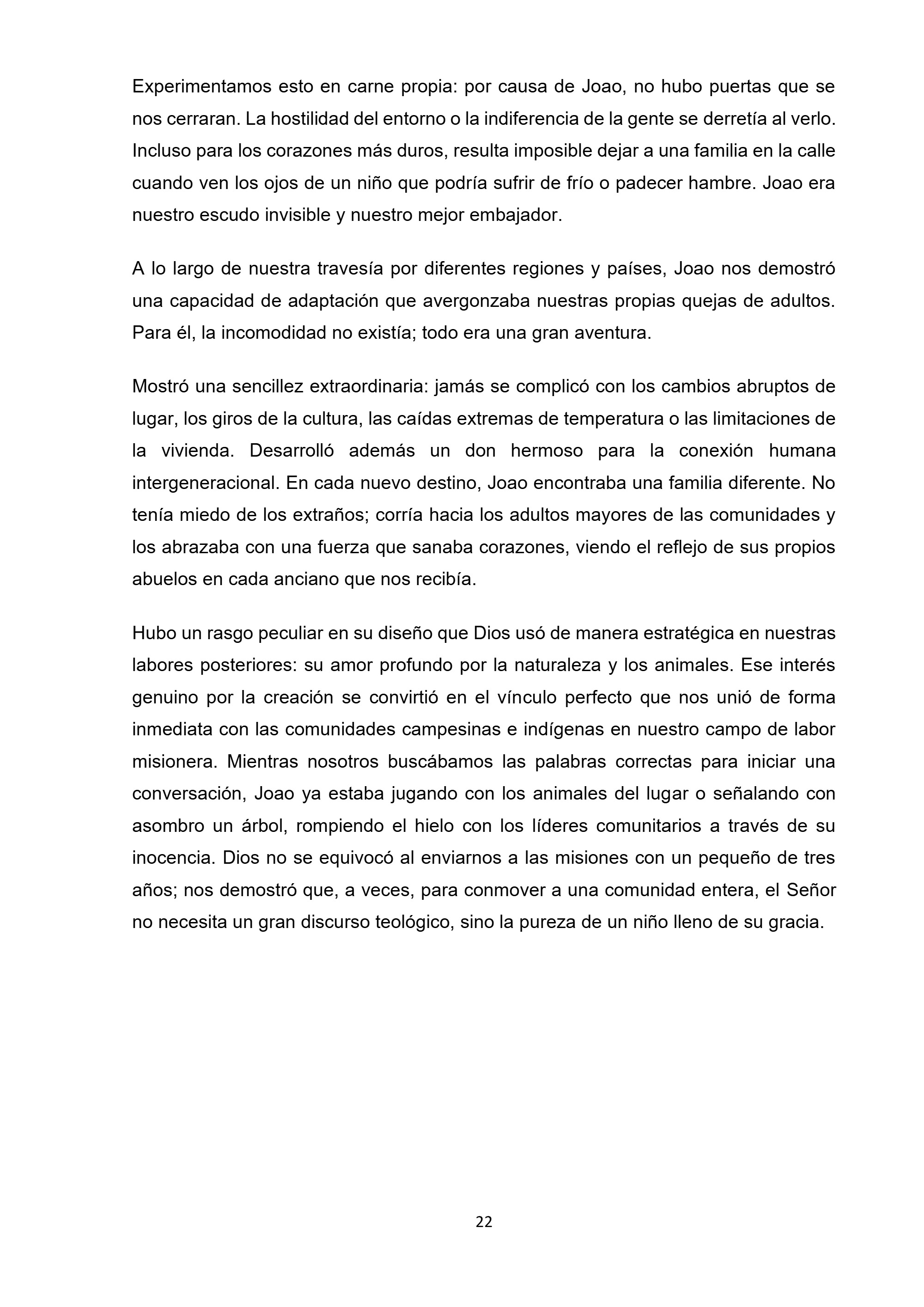 MISIÓN SIN FRONTERAS — page 22