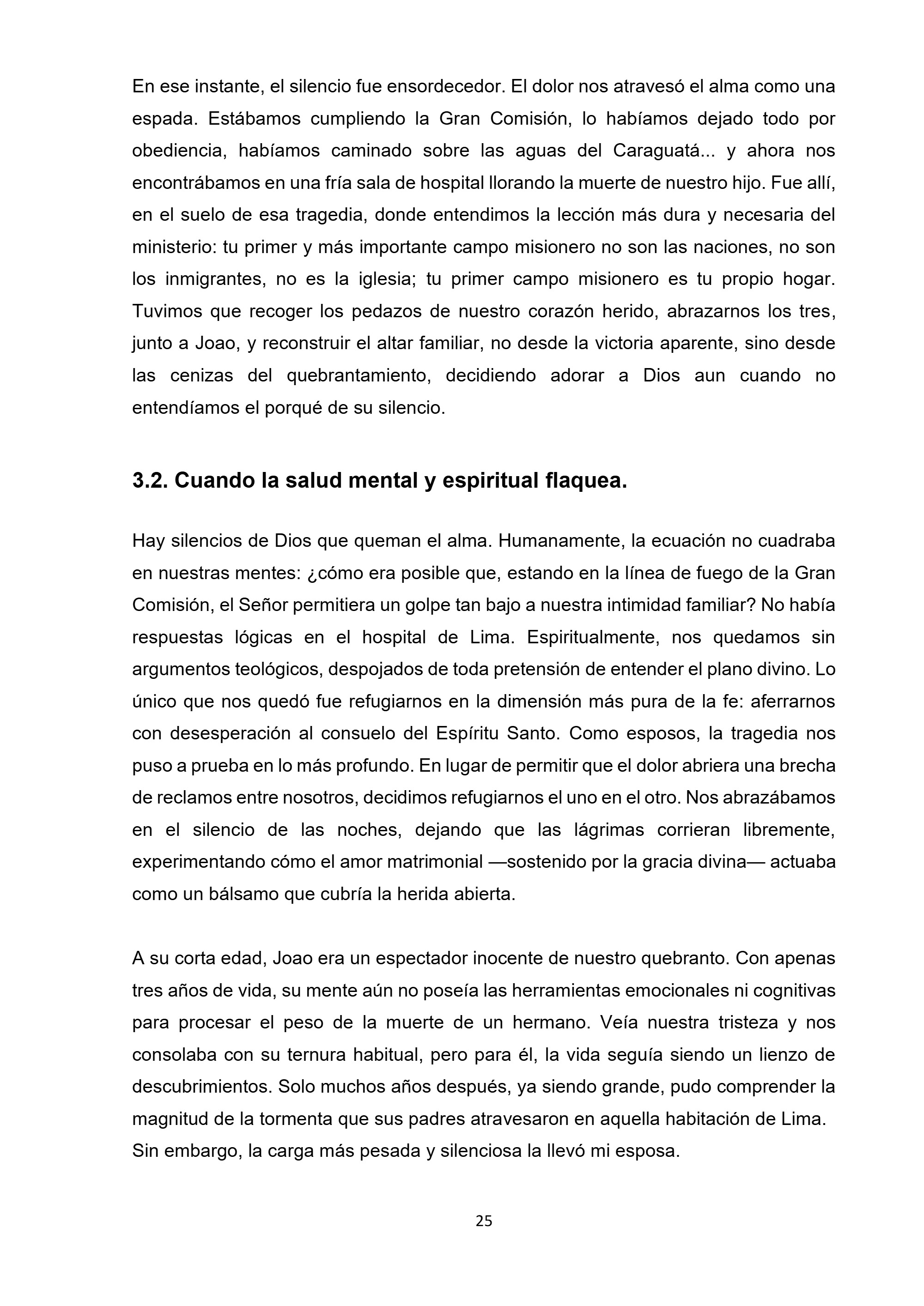 MISIÓN SIN FRONTERAS — page 25