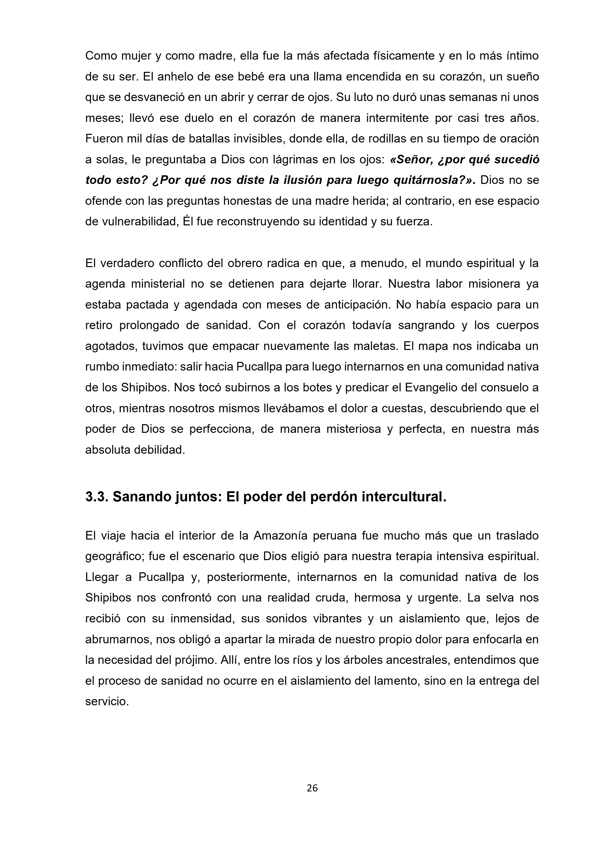 MISIÓN SIN FRONTERAS — page 26