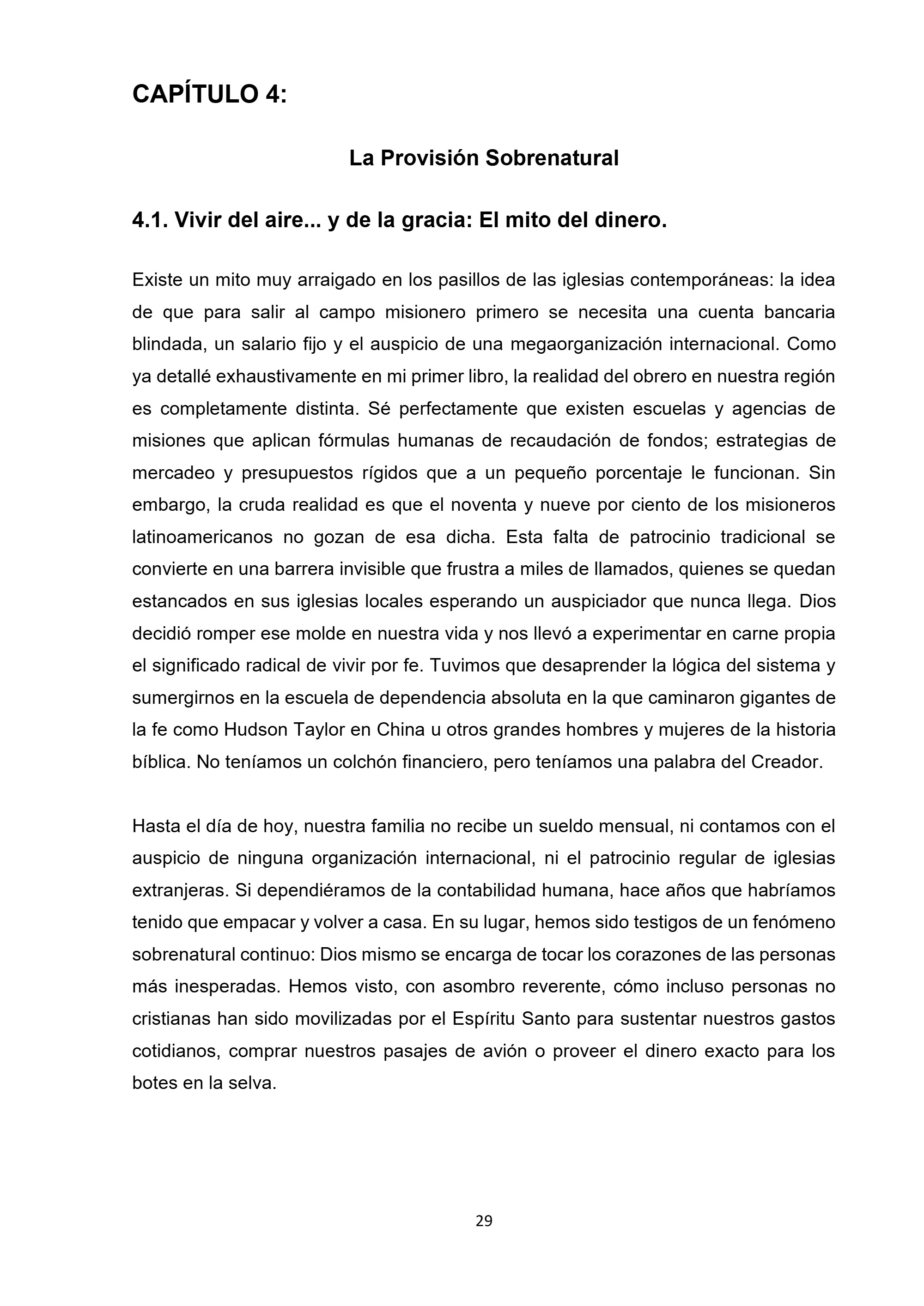 MISIÓN SIN FRONTERAS — page 29