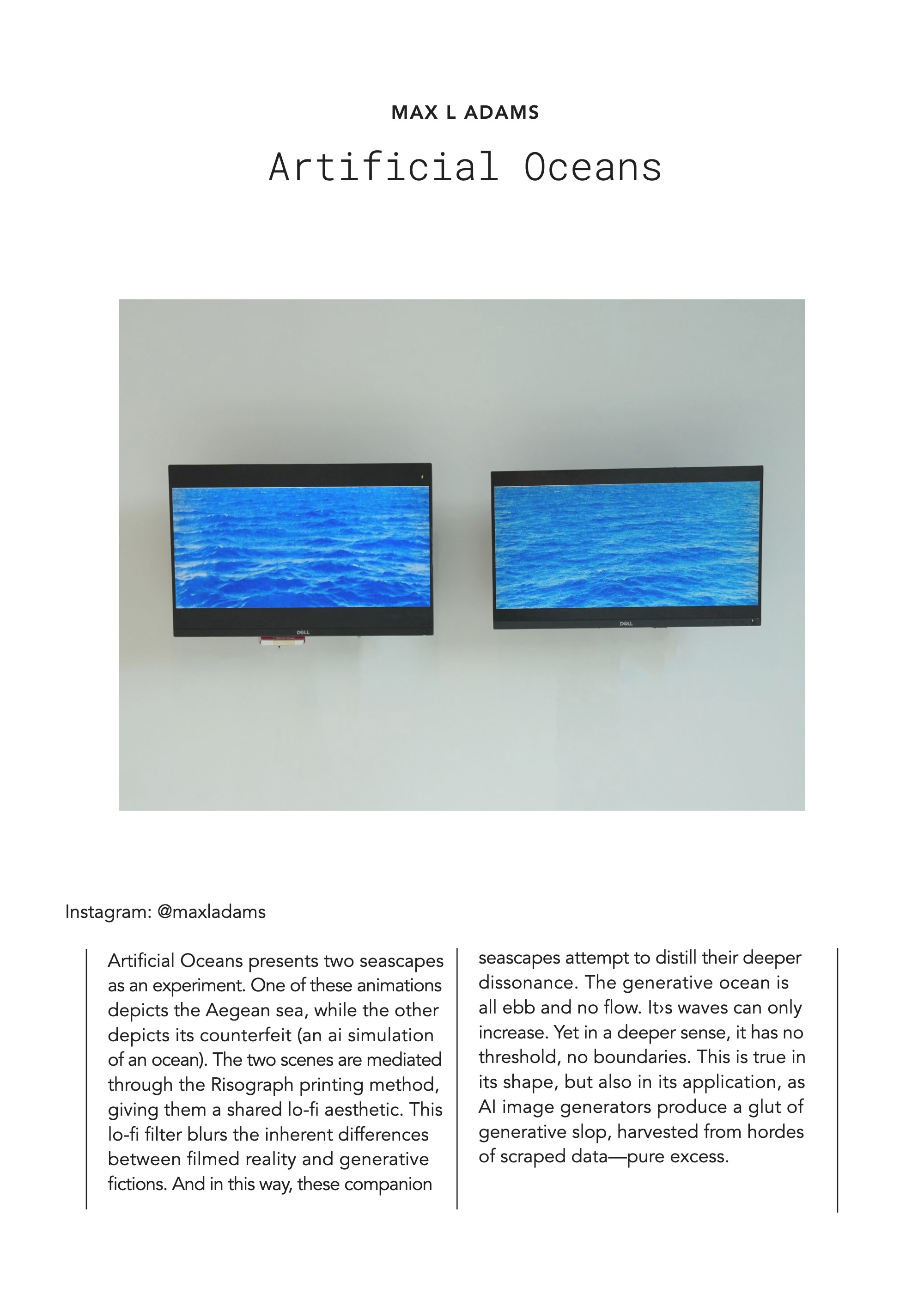 Department of Artistic Affairs - Issue 001 — page 17