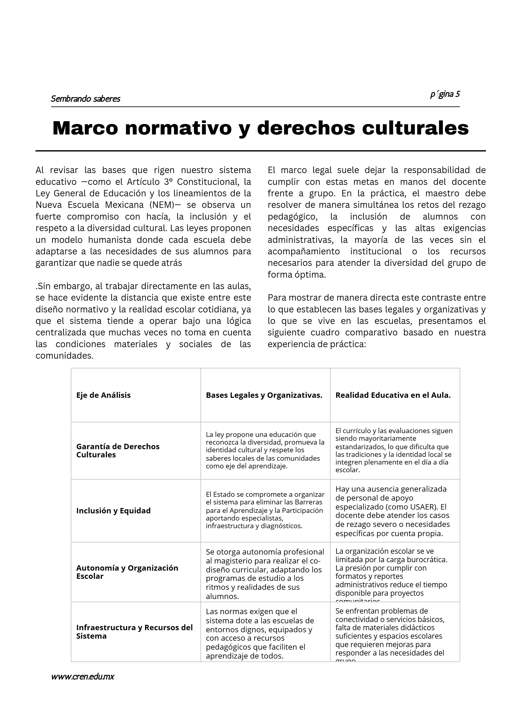SEMBRANDO SABERES — page 6