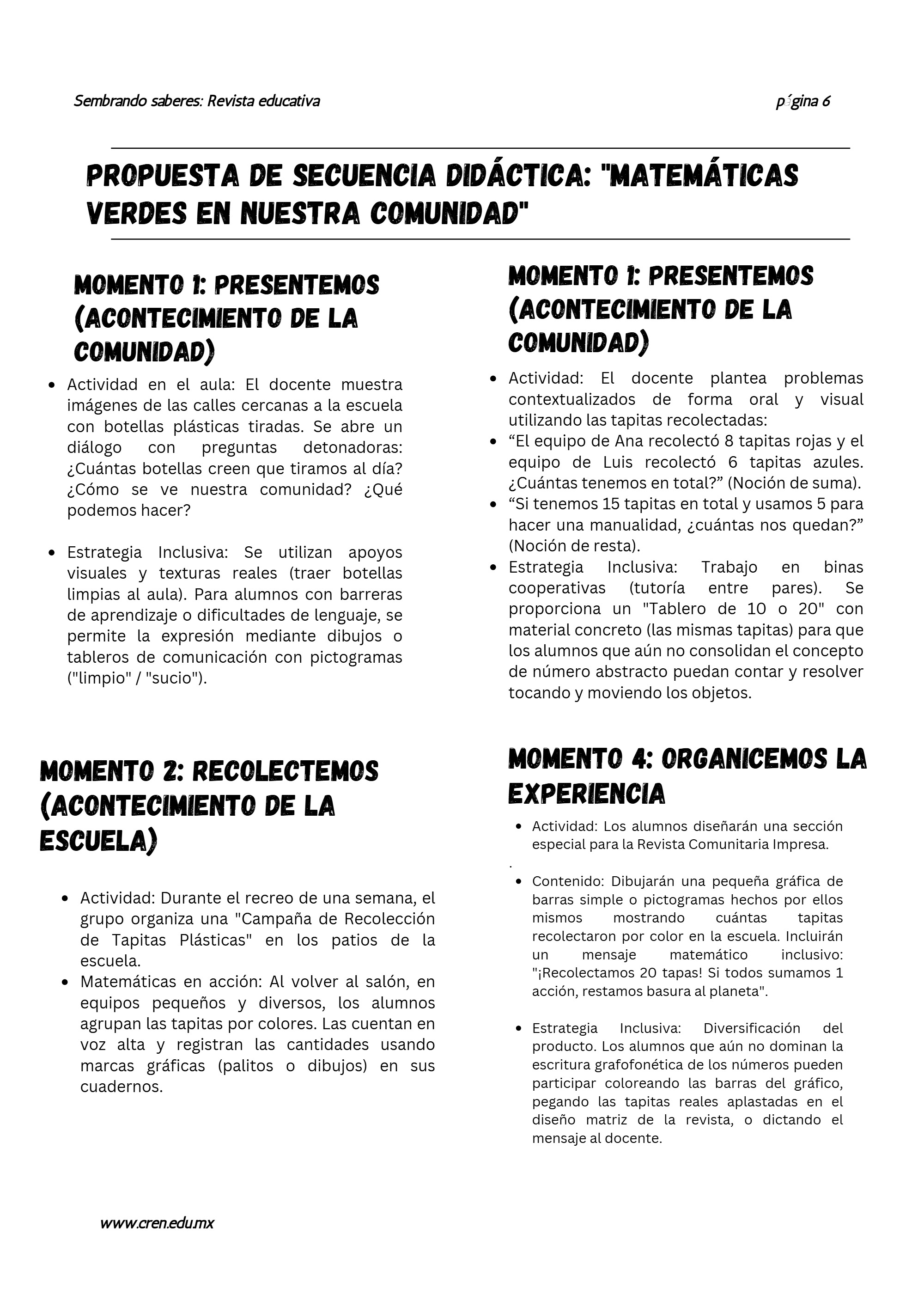 SEMBRANDO SABERES — page 7