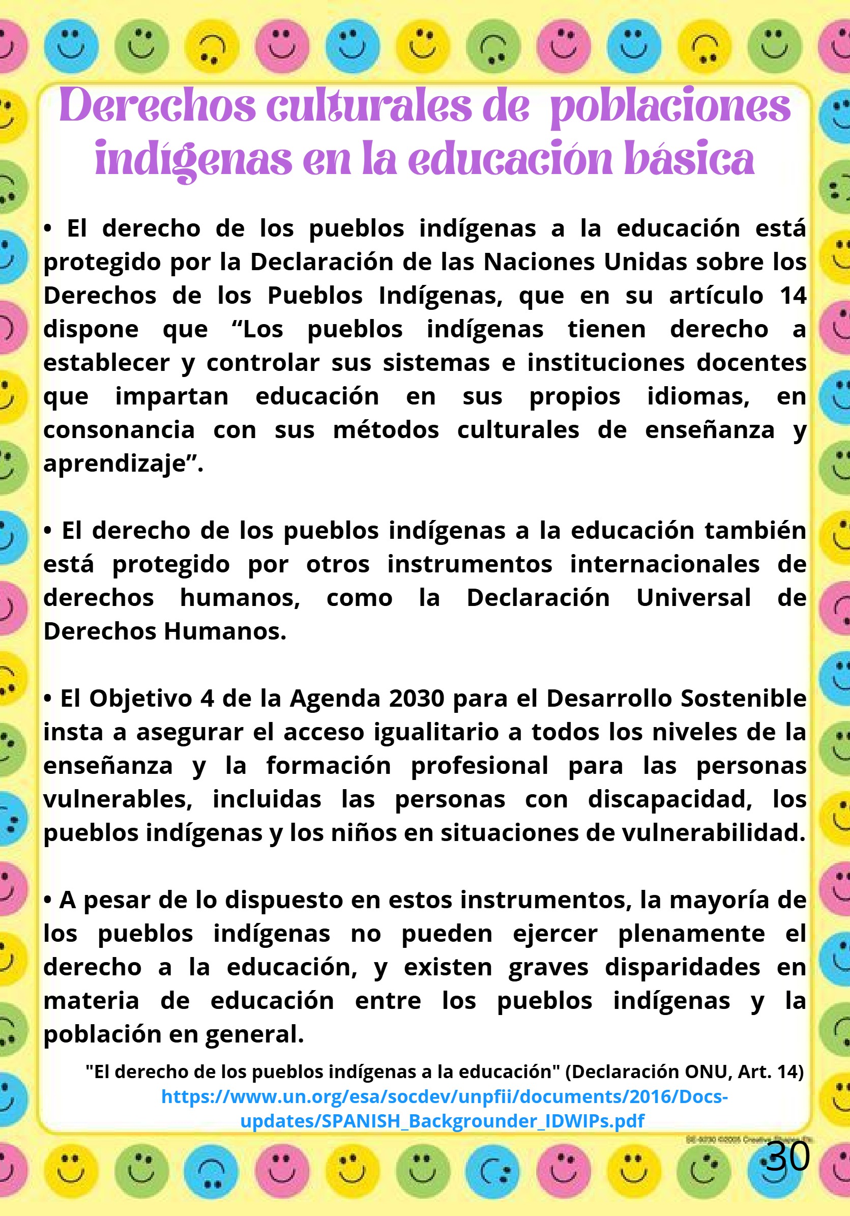 REVISTA VOCES DE LA EDUCACIÓN — page 30
