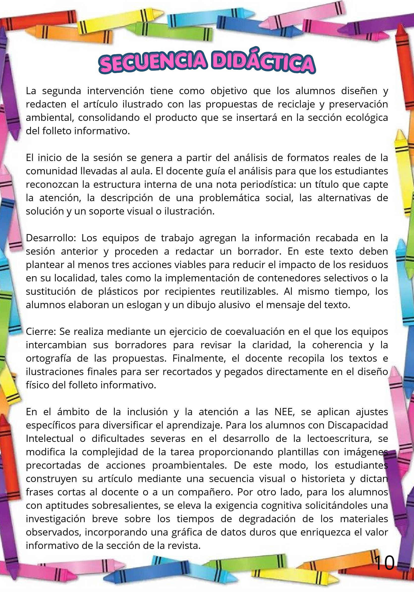REVISTA VOCES DE LA EDUCACIÓN — page 10