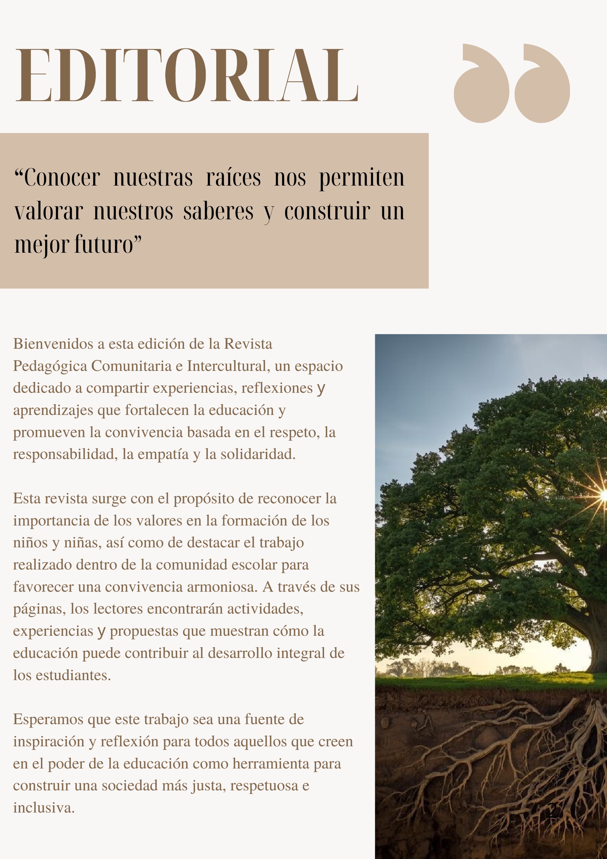 REVISTA RAICES Y SABERES — page 2