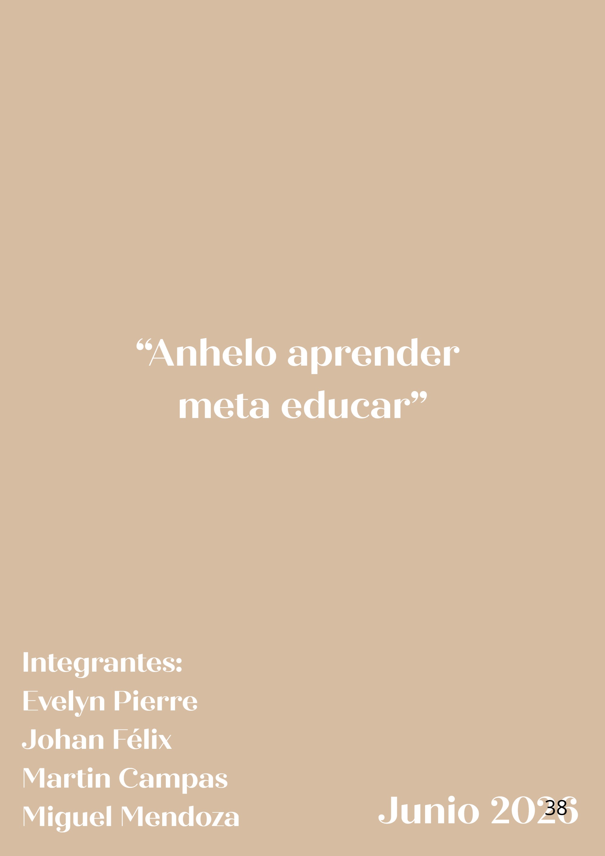 REVISTA RAICES Y SABERES — page 38