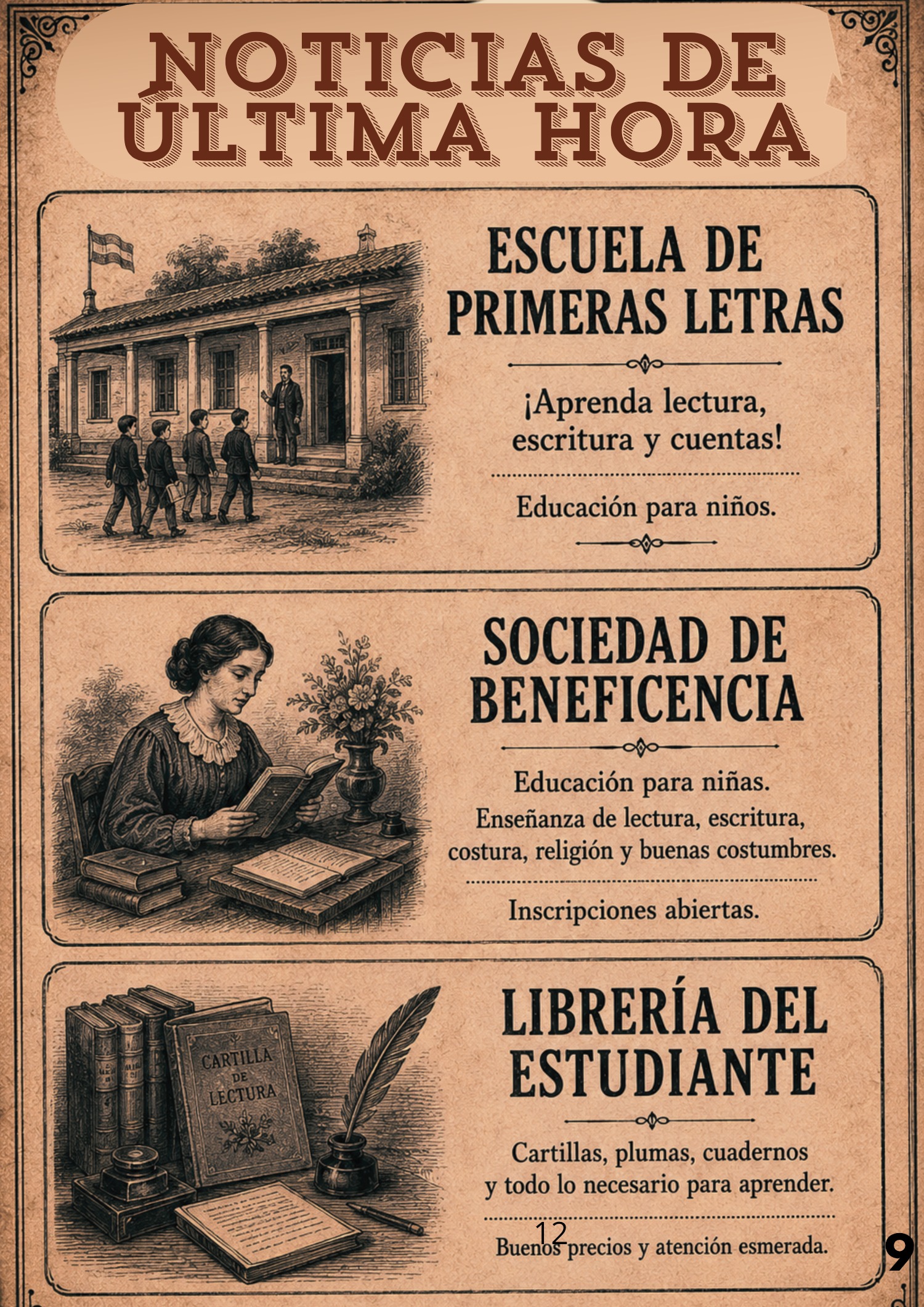 La educación entre ideas e independencia — page 12