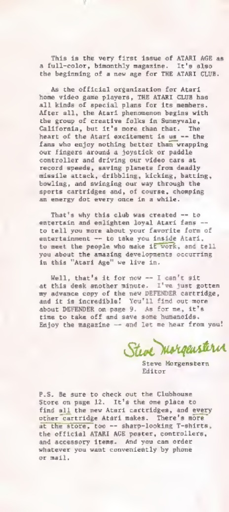 Atari Age - Volume 1 Number 1 - May-June 1982 — page 4