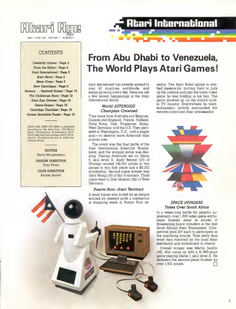 Atari Age - Volume 1 Number 1 - May-June 1982 — page 5