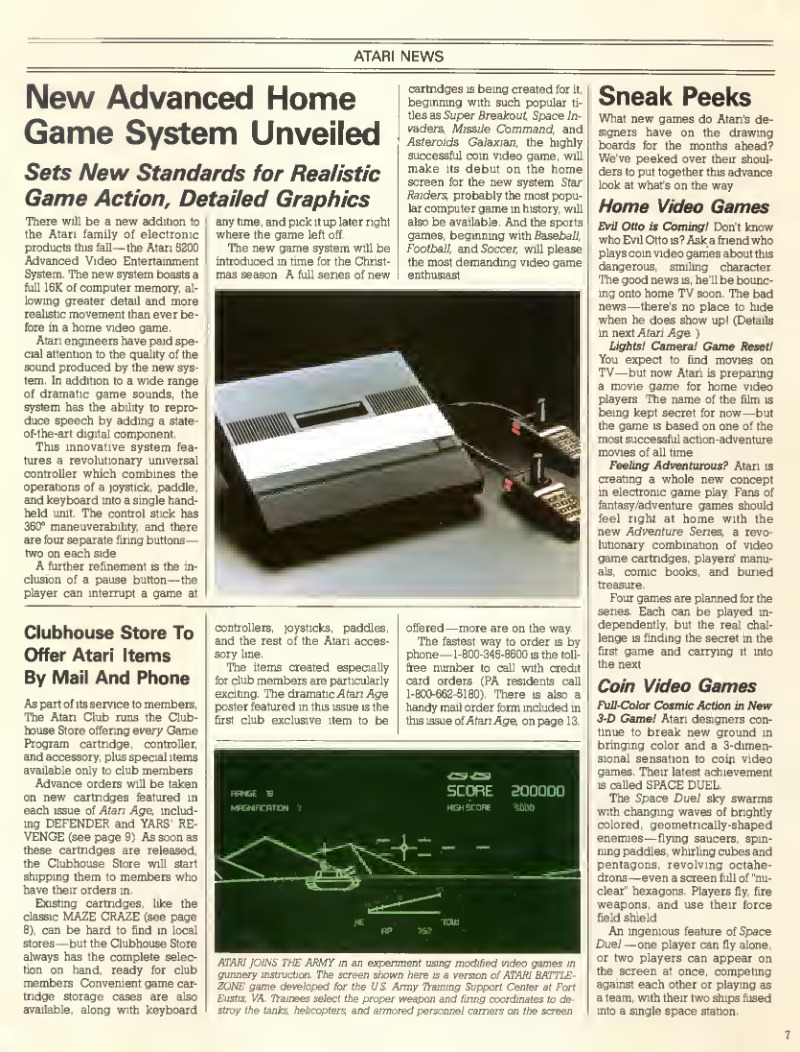 Atari Age - Volume 1 Number 1 - May-June 1982 — page 7
