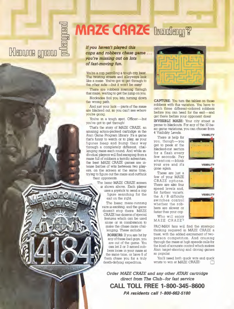 Atari Age - Volume 1 Number 1 - May-June 1982 — page 8
