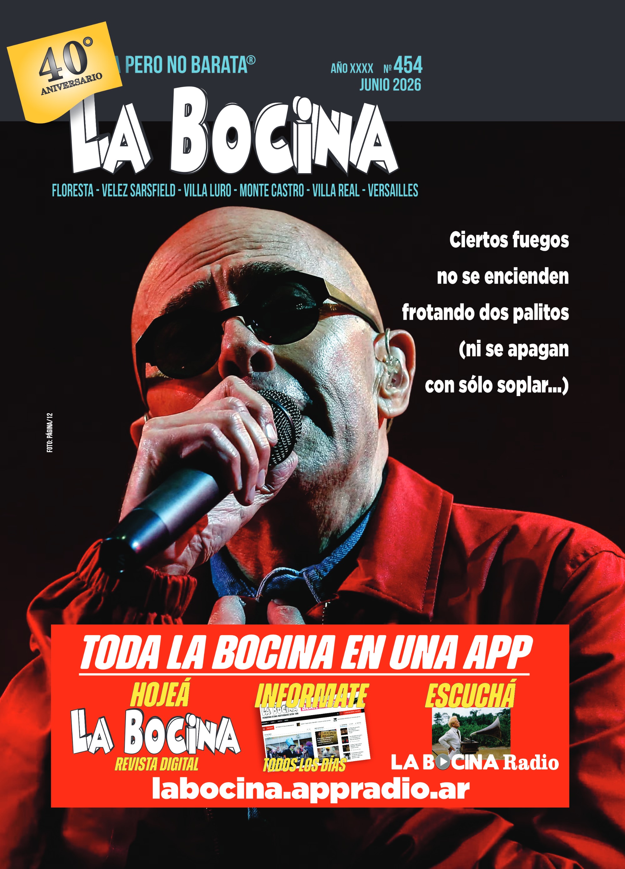 La Bocina N° 454 - Junio 2026