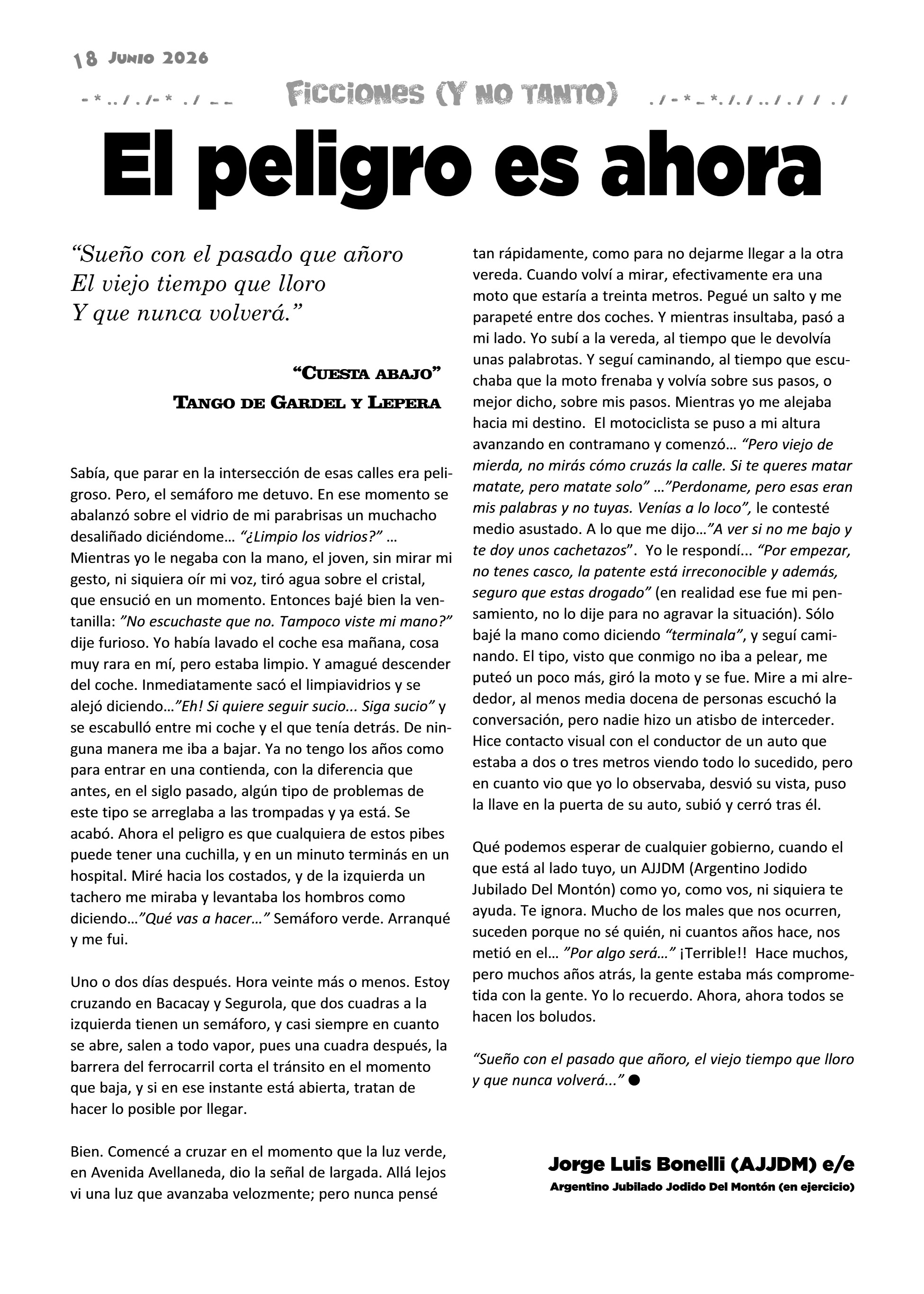 La Bocina N° 454 - Junio 2026 — page 18