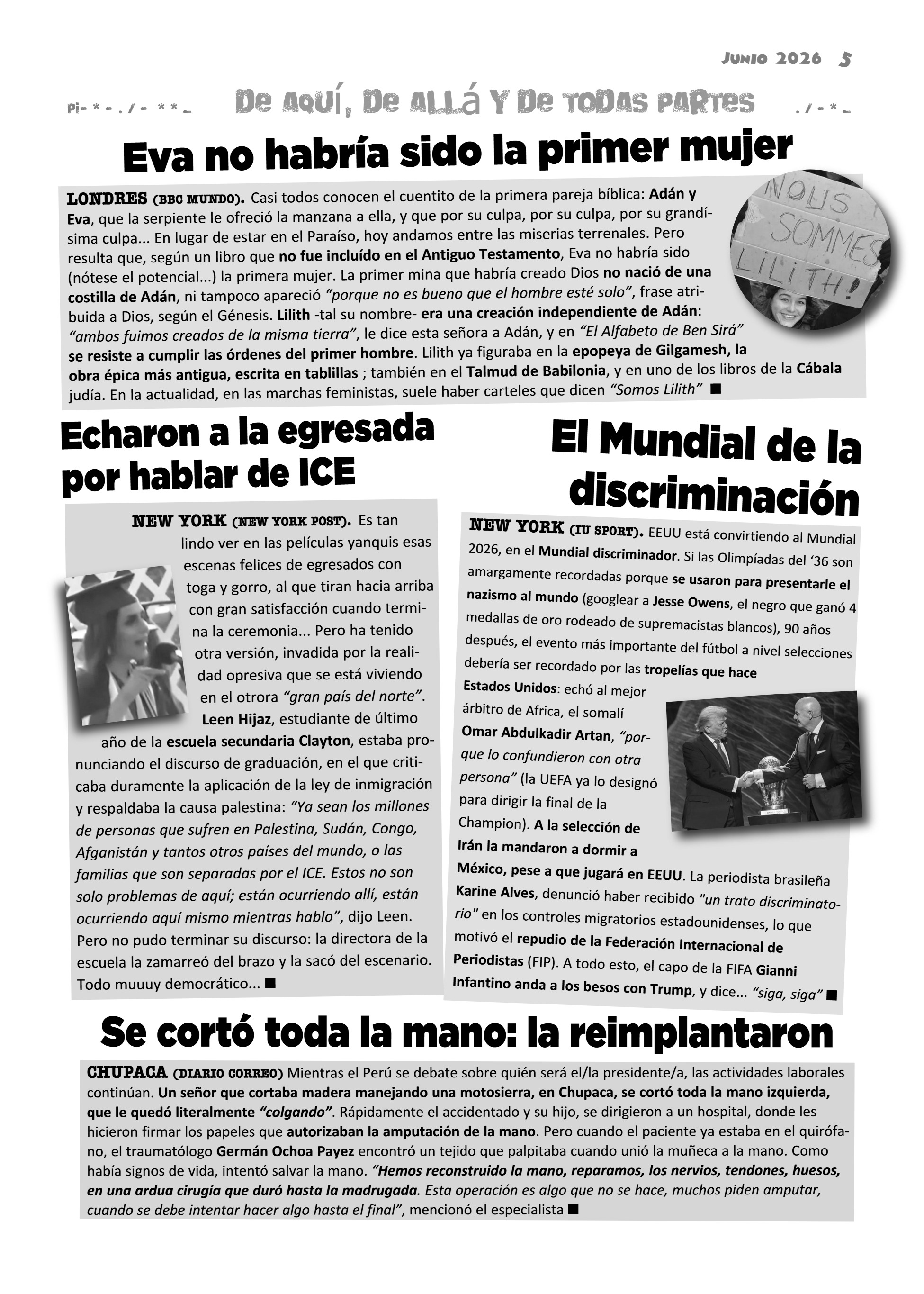 La Bocina N° 454 - Junio 2026 — page 5