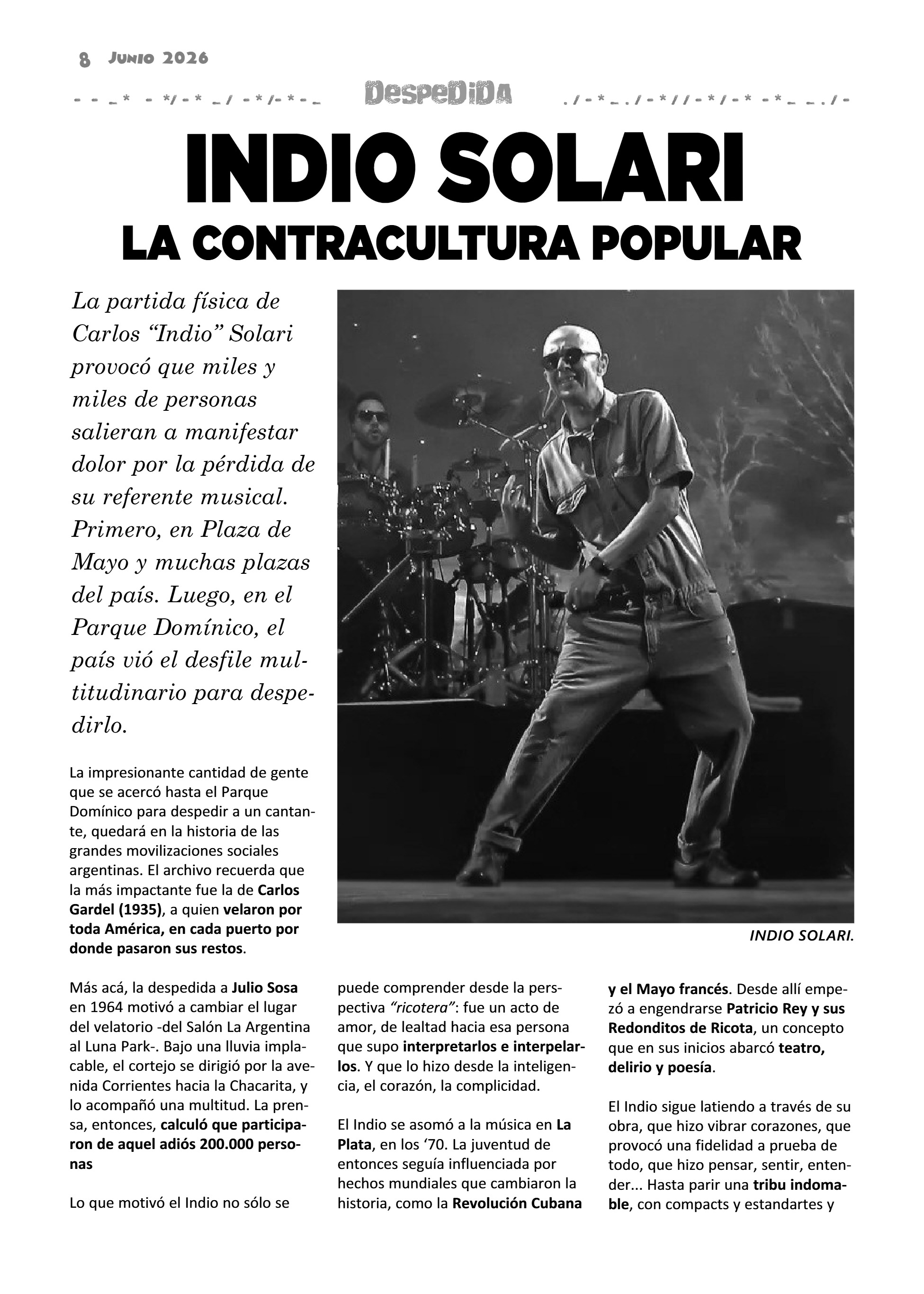 La Bocina N° 454 - Junio 2026 — page 8