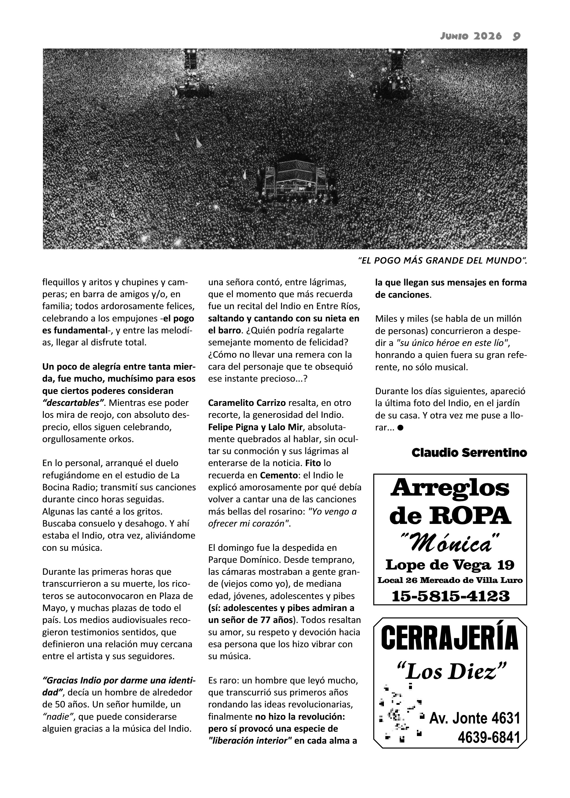 La Bocina N° 454 - Junio 2026 — page 9