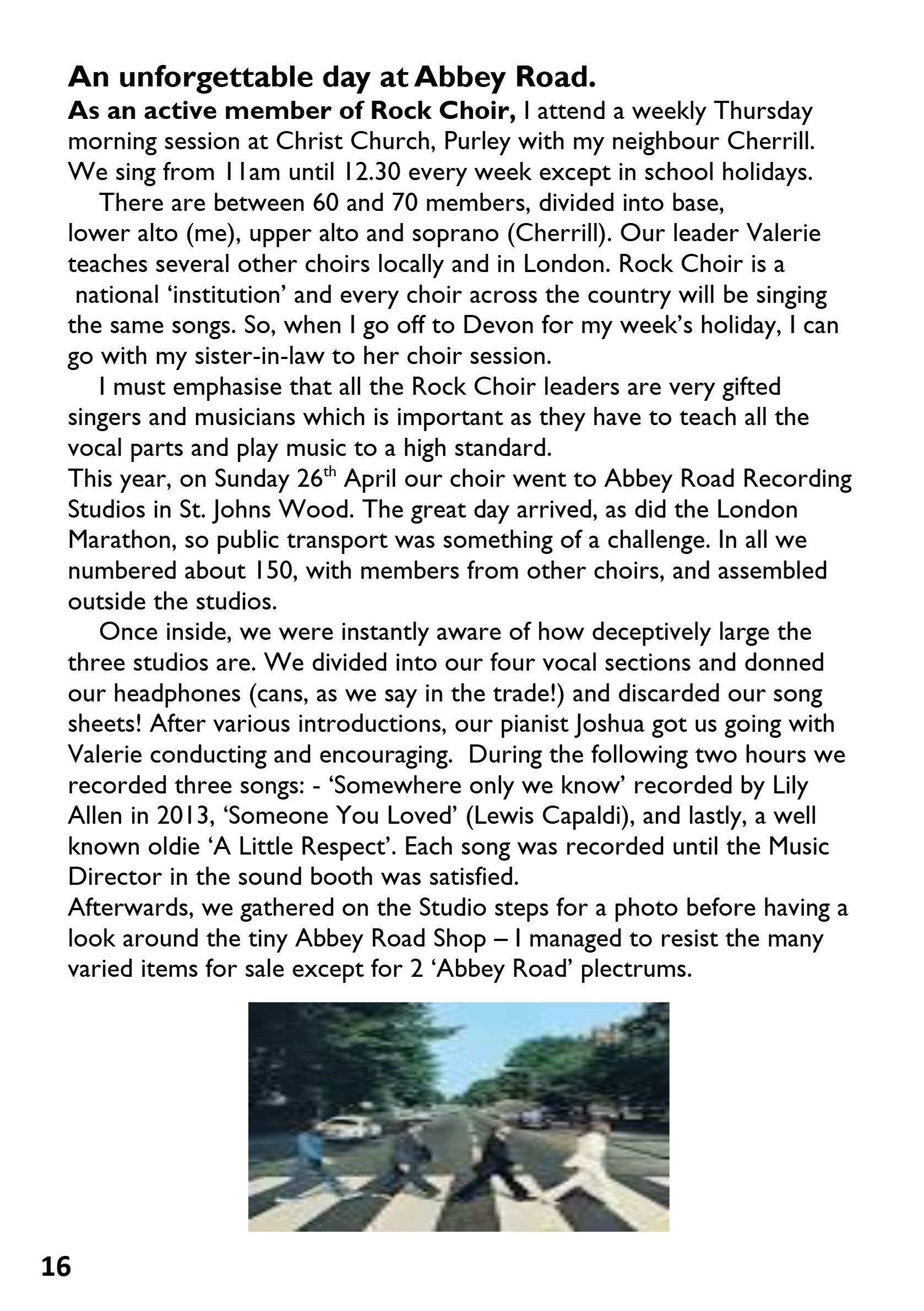 St Mary the Blessed Virgin Parish Magazine June 2026 — page 16