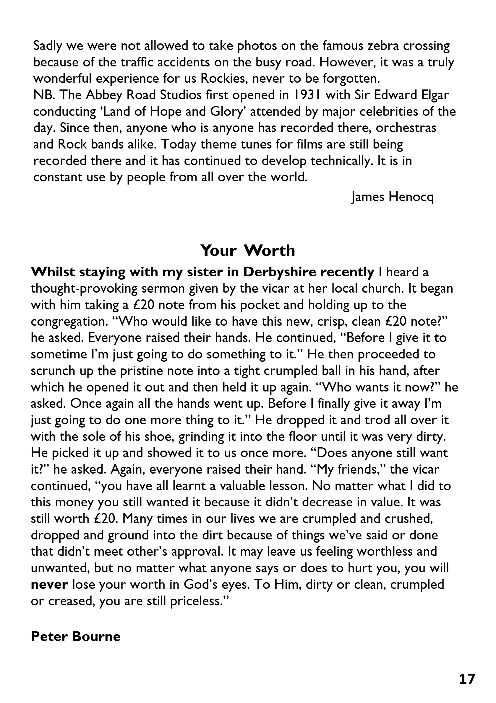 St Mary the Blessed Virgin Parish Magazine June 2026 — page 17