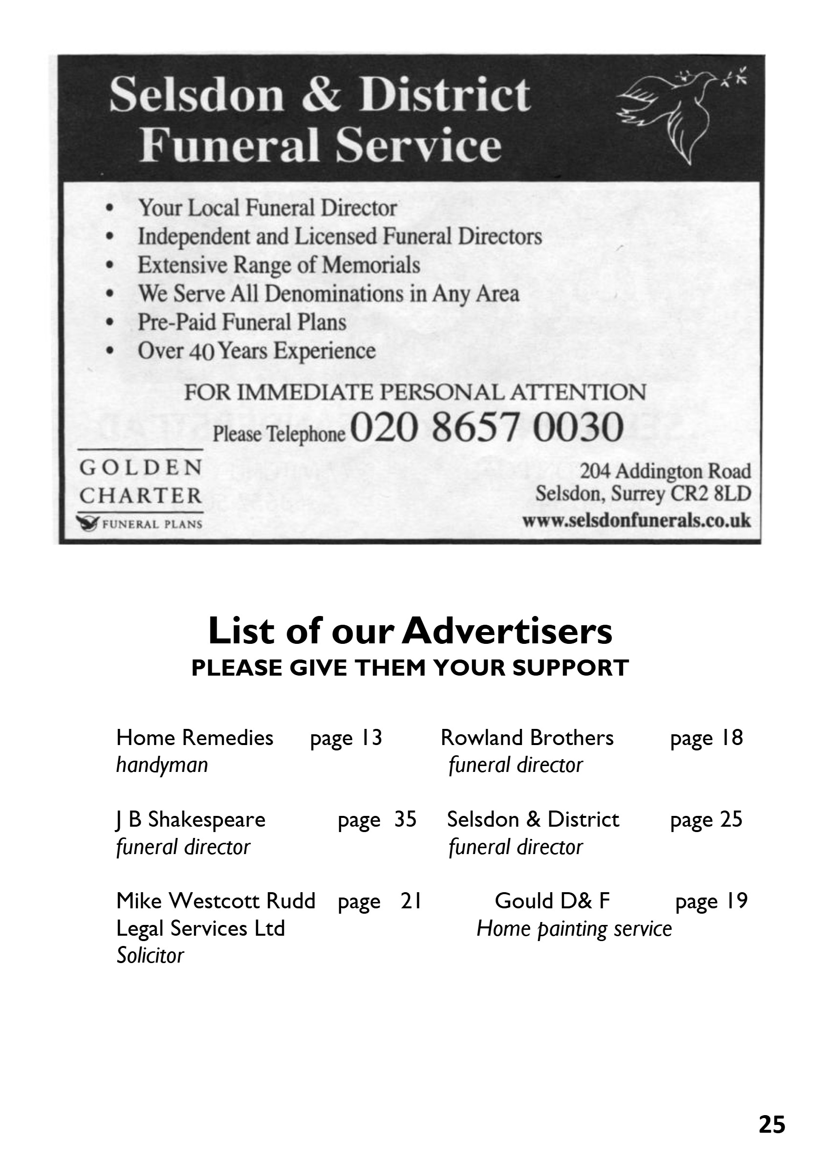 St Mary the Blessed Virgin Parish Magazine June 2026 — page 25