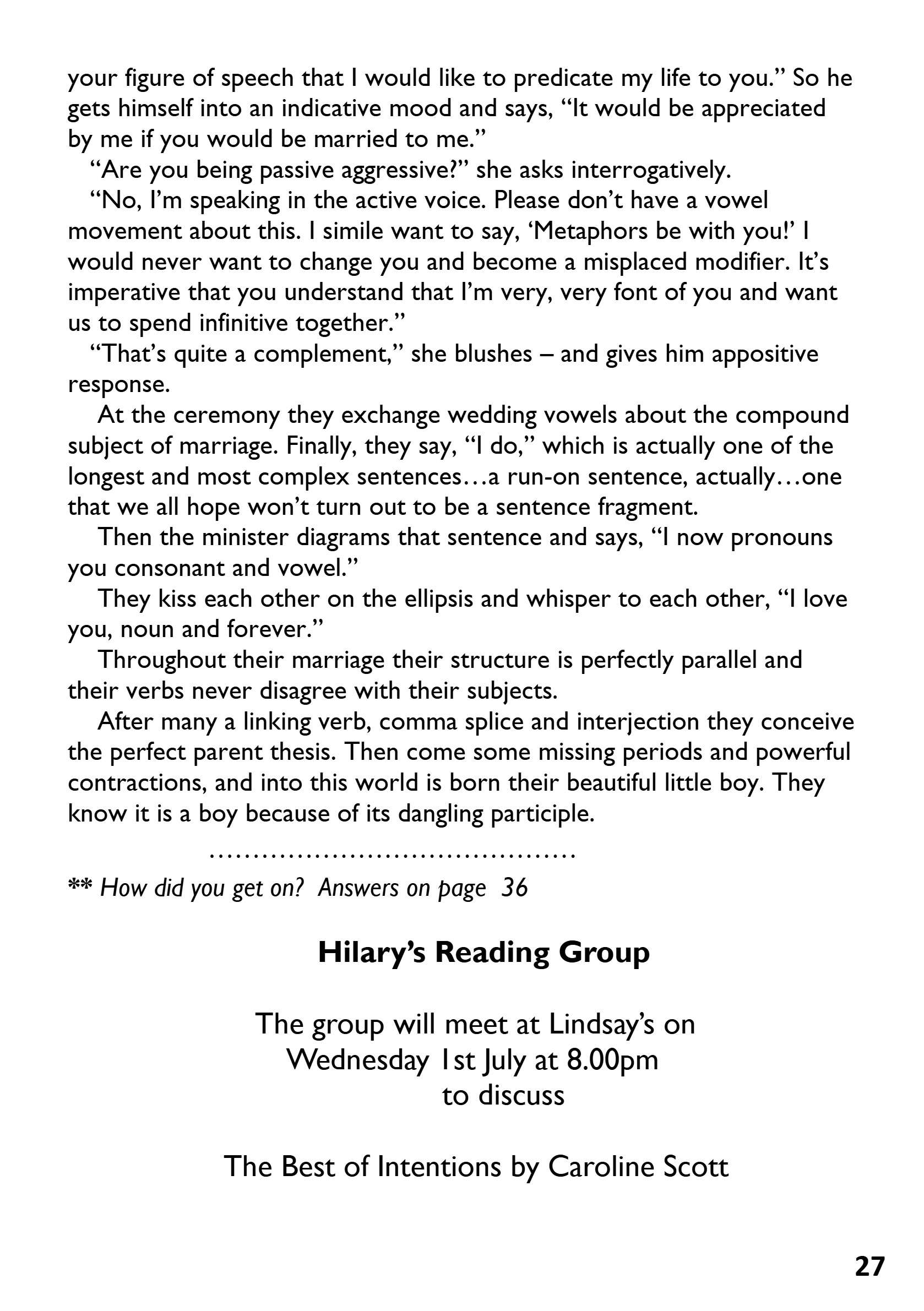 St Mary the Blessed Virgin Parish Magazine June 2026 — page 27