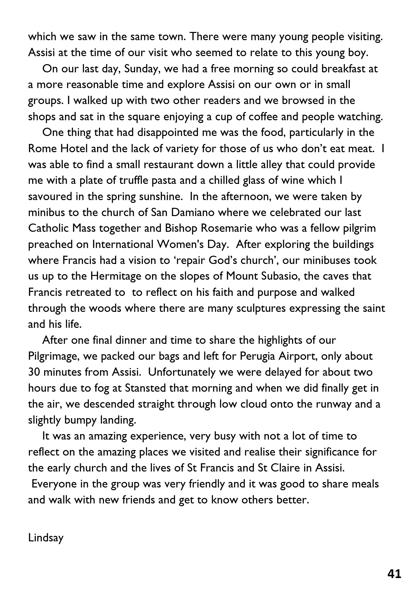 St Mary the Blessed Virgin Parish Magazine June 2026 — page 41