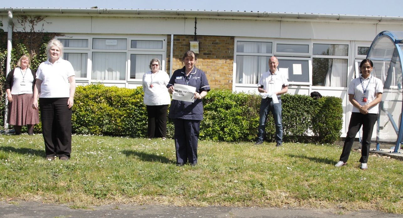 Story 23 The City PPE Team Volunteers Staff