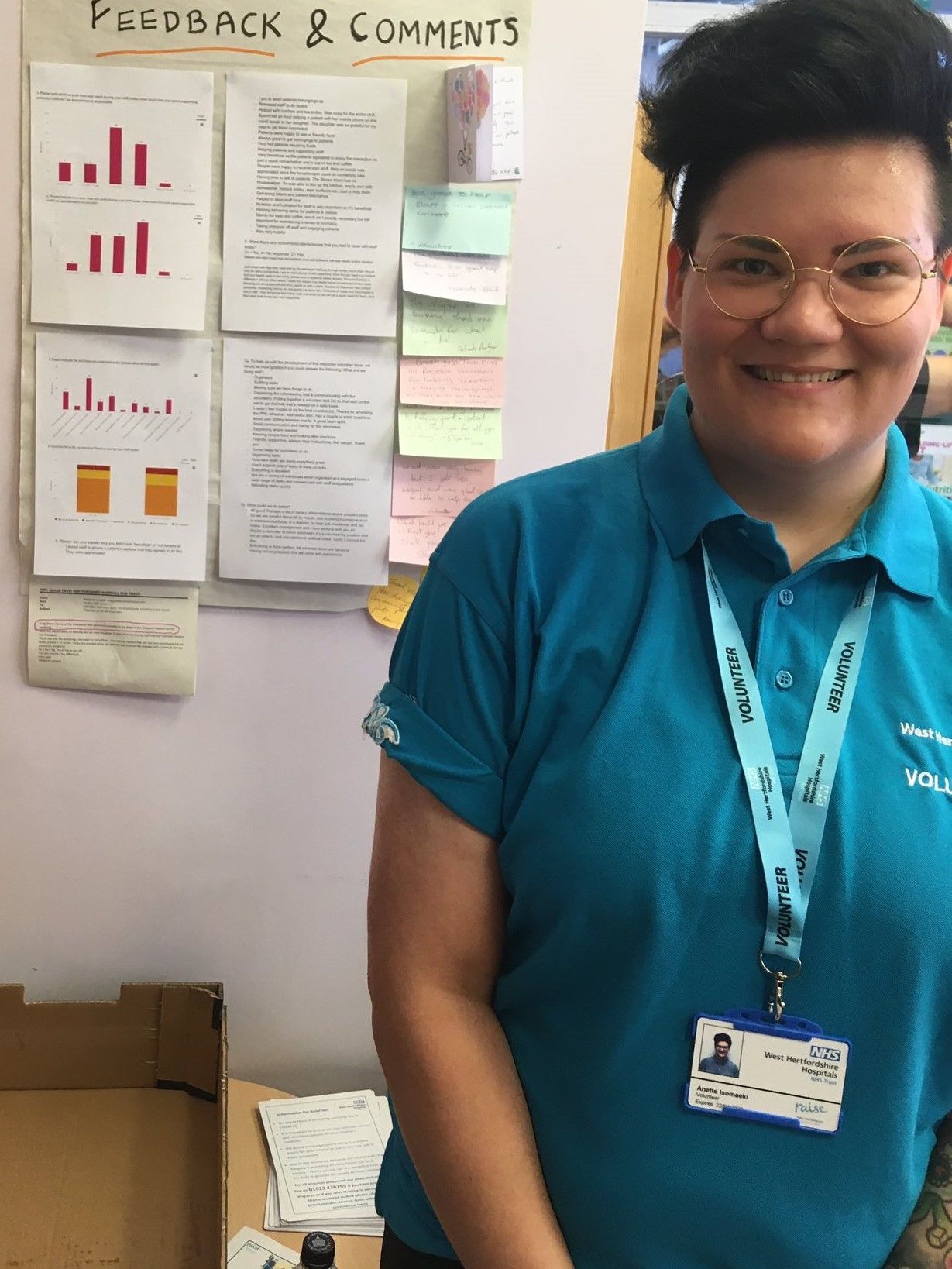 Story 33 Jamie Forsstrom West Herts Hospitals NHS Trust