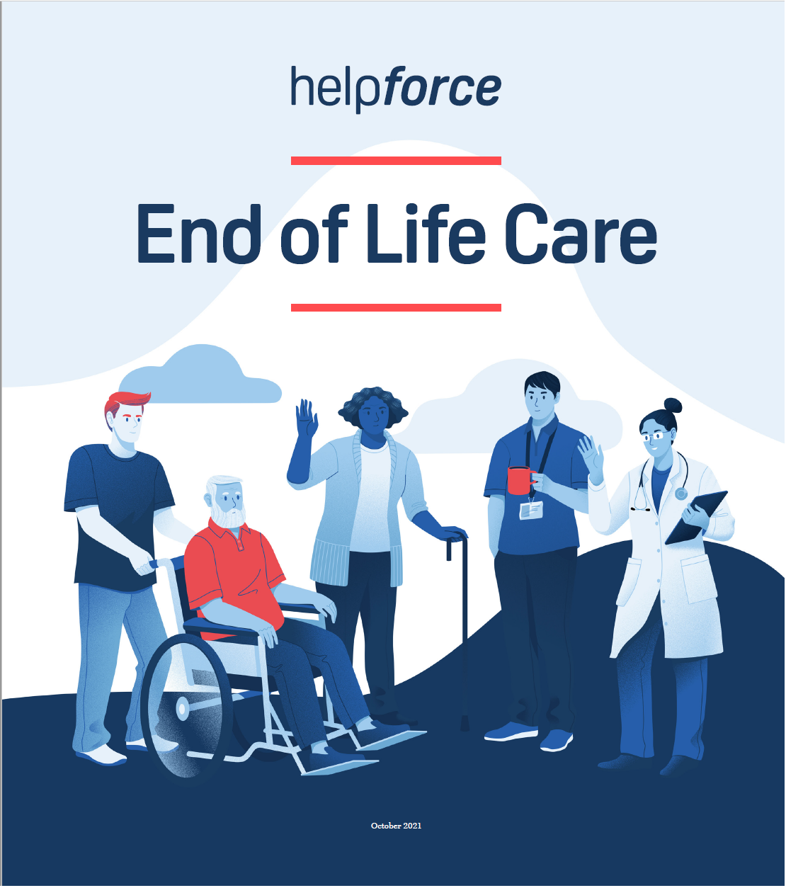 End of life care report cover