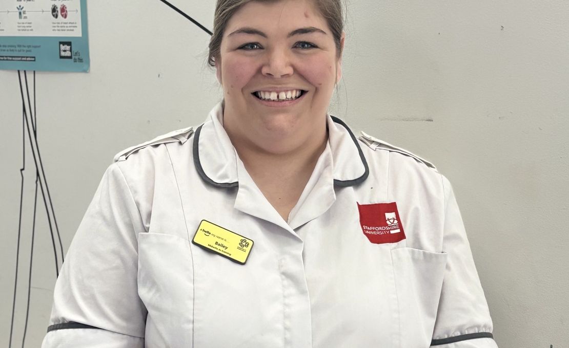 Bailey Thompson in uniform 1