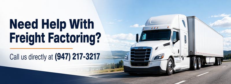 Get help choosing the right freight factoring solution for your trucking business