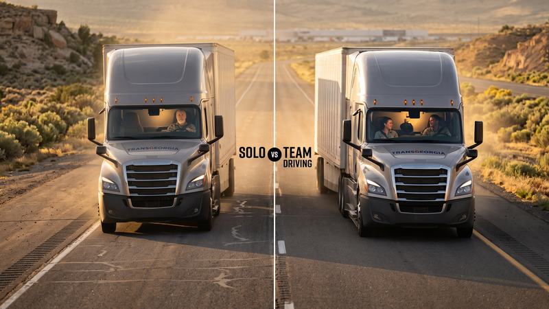 Team Driving vs Solo - Pay, Lifestyle and Which Fits You