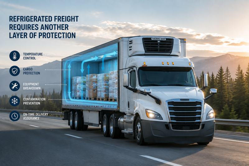 Refrigerated freight requires more than standard cargo protection