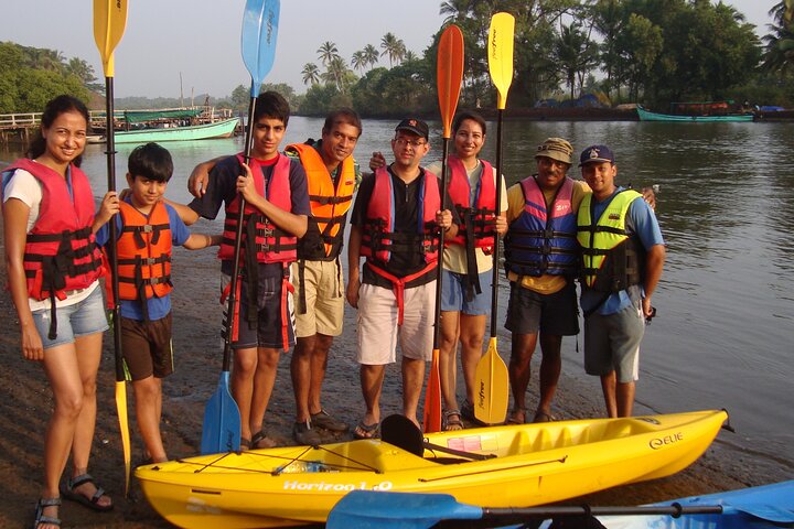 Goa Kayaking Spikes Salonia Backwaters Kayaking Experience