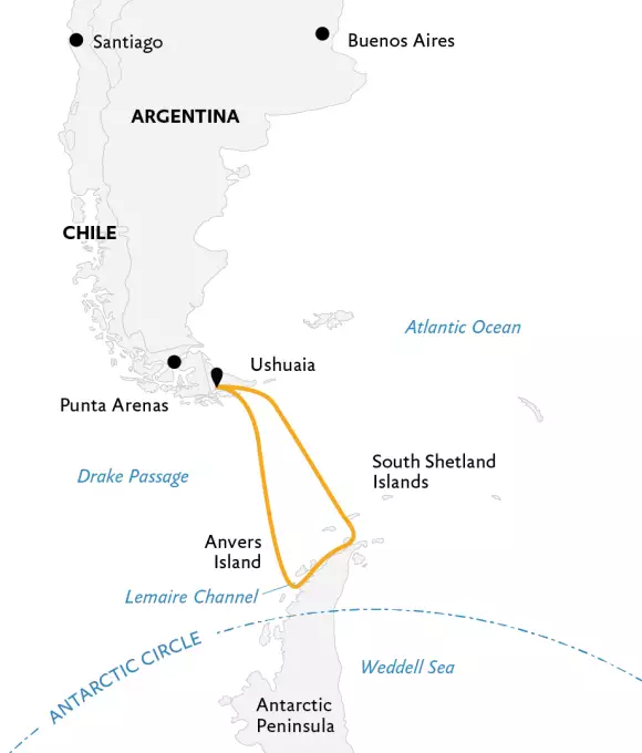 Antarctic Explorer: Discovering the 7th Continent | Map