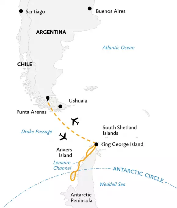 Antarctic Express: Crossing the Circle