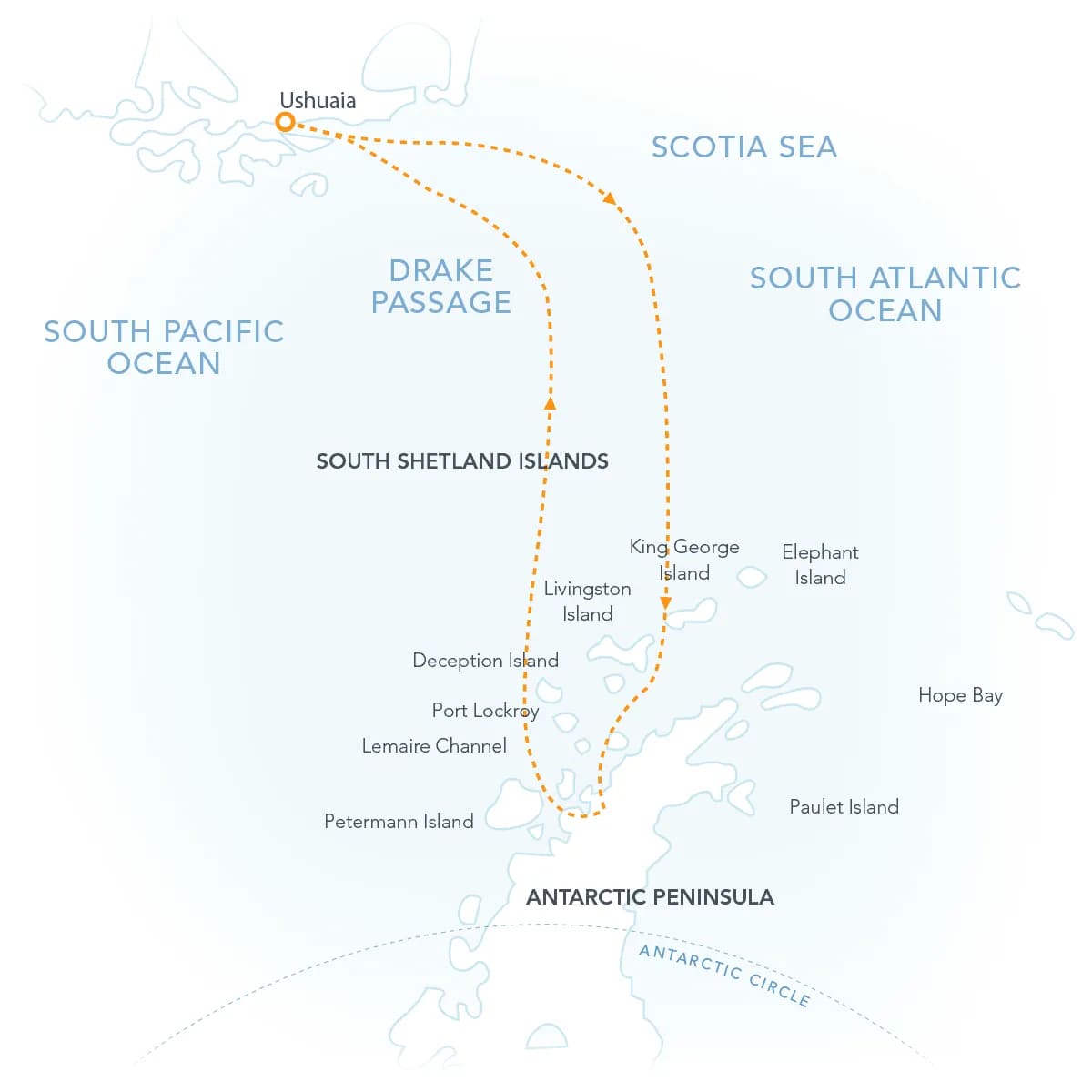 Antarctica Untouched | Map