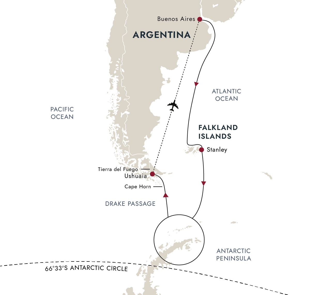 Antarctica and Falklands Expedition | Southbound