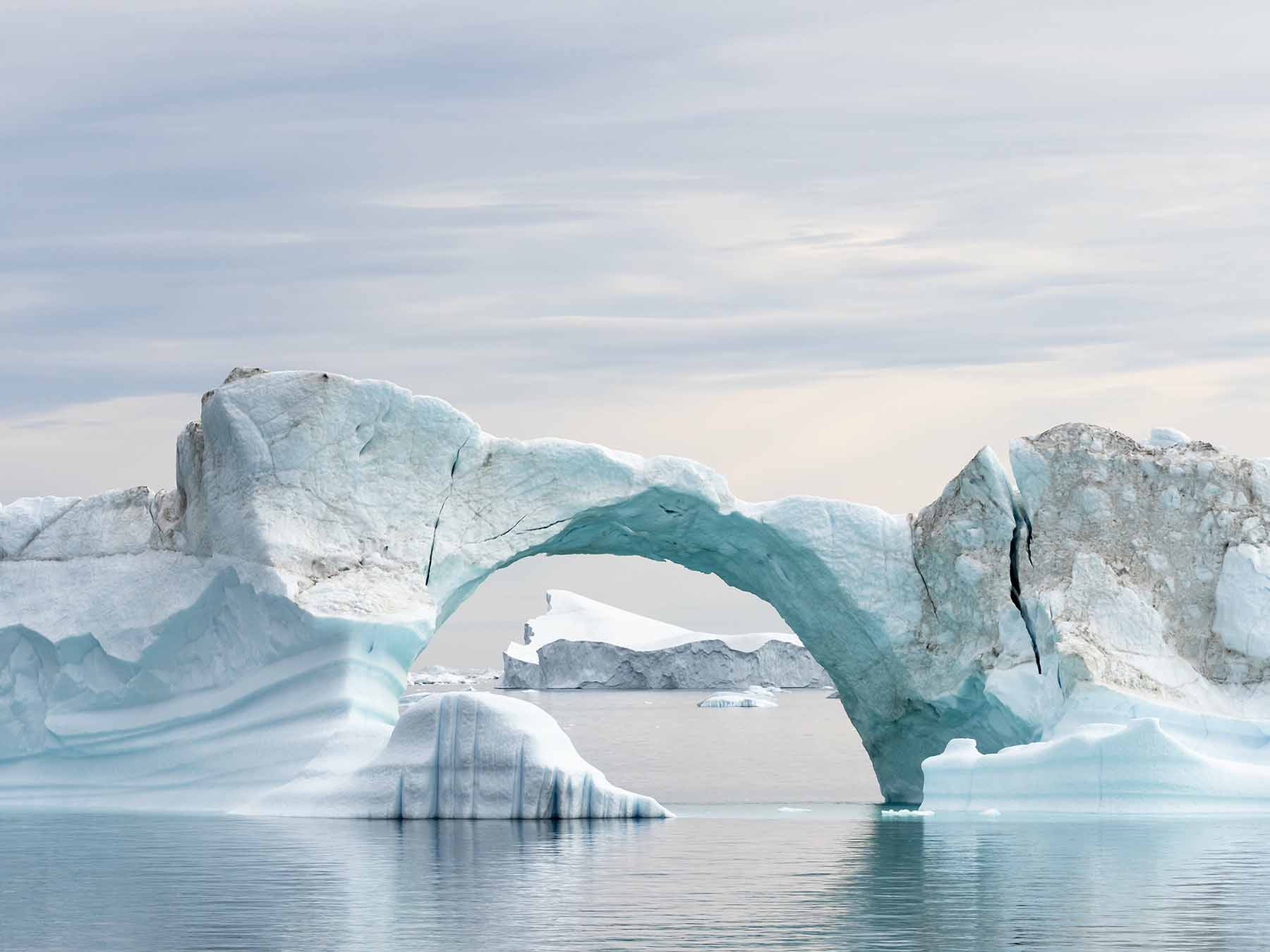 Arching iceberg | Artic