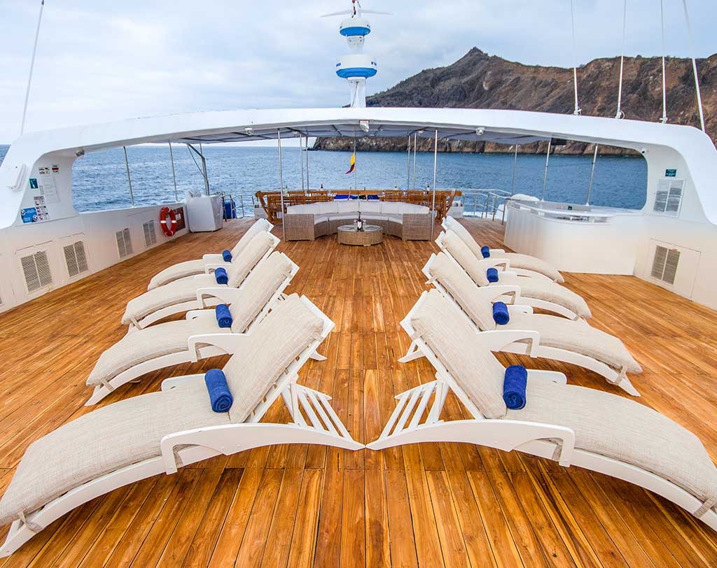 Sun deck | Archipel 1 Catamaran
