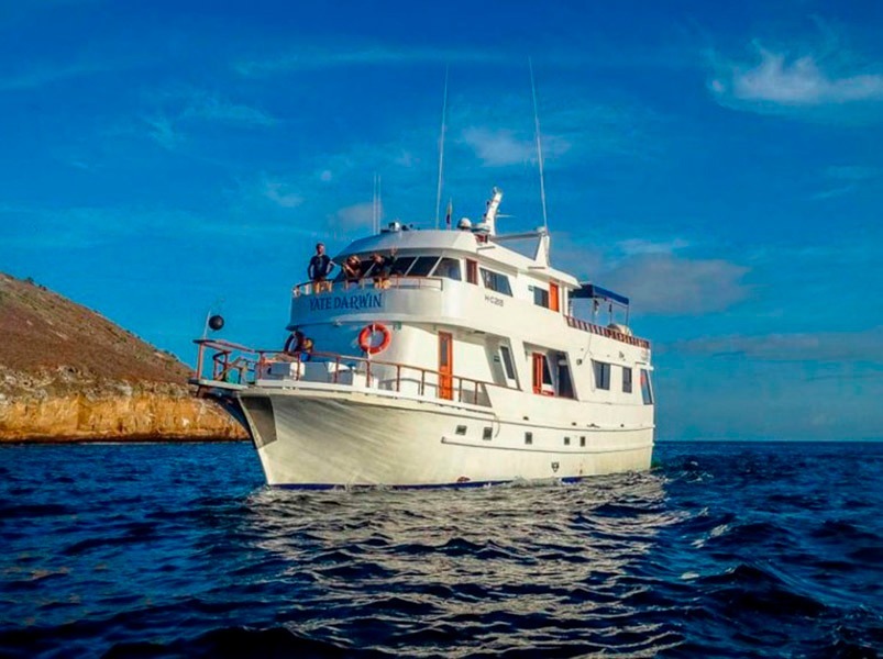 4 night boat tour visiting 5 islands in the Galapagos archipelago  - Darwin Yacht | Darwin | Galapagos Tours