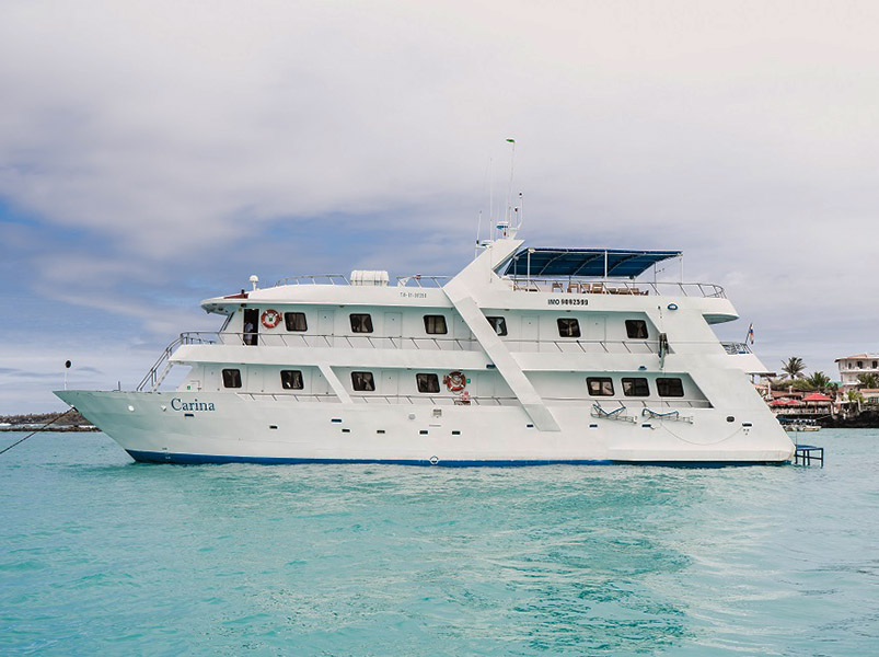 Itinerary A - Carina Yacht | Carina | Galapagos Tours
