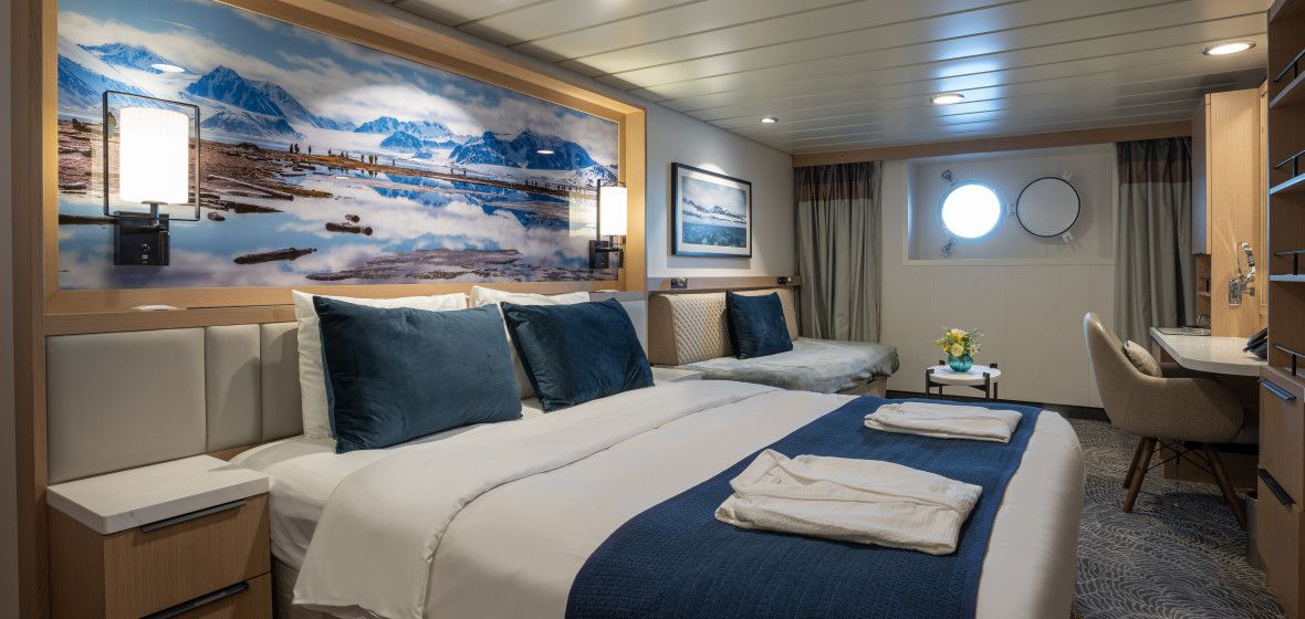 Category F Triple Stateroom (Porthole) | South America Travel