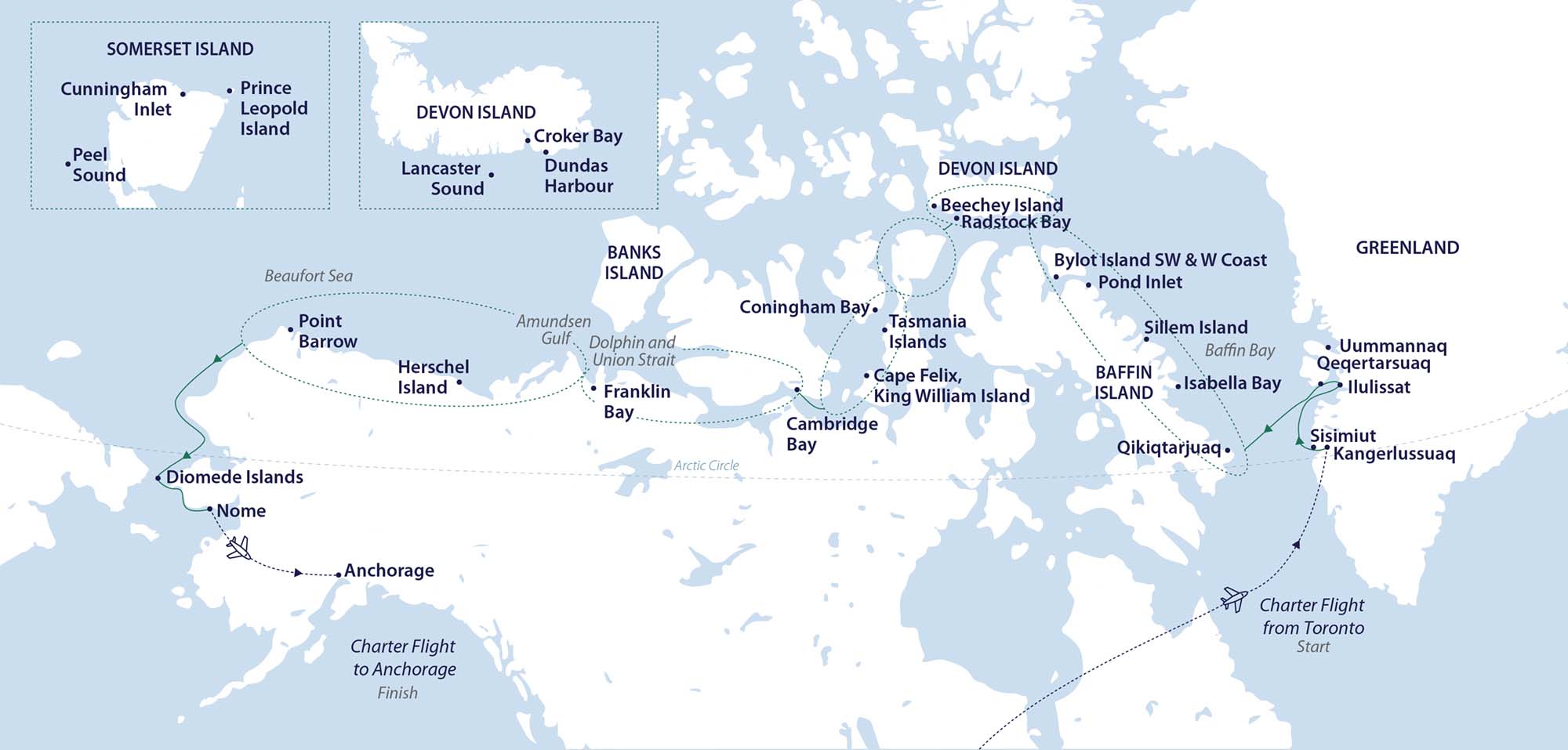 Complete Northwest Passage