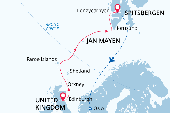 Crossing the Arctic Circle