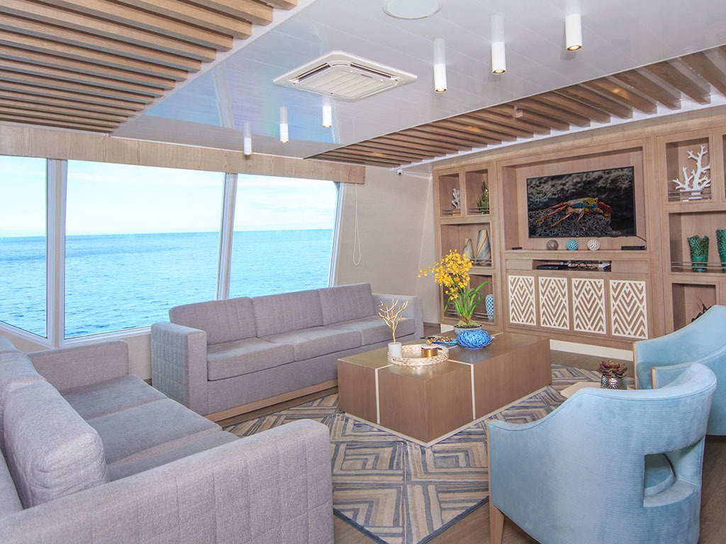 Living area | Endemic Catamaran
